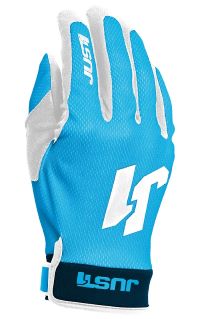 GUANTES MOTOCROSS JUST1 J-FLEX BLUE/WHITE L [J1C113]
